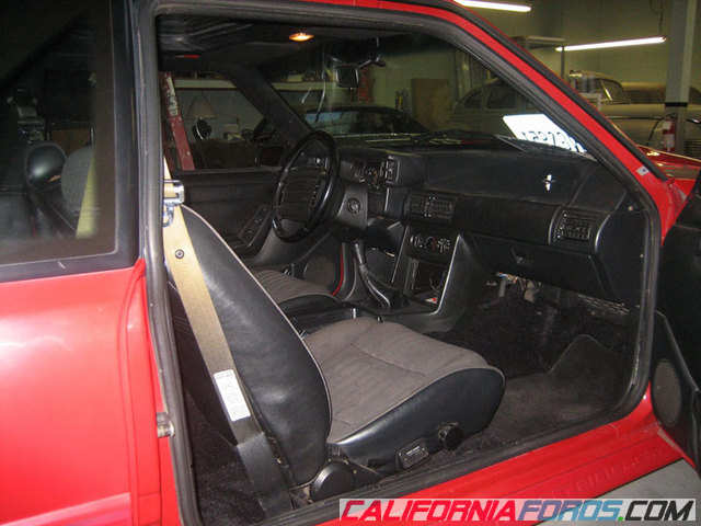 interior backseat