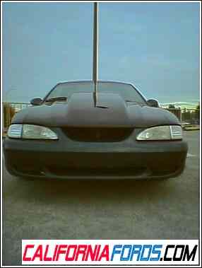 mustang gt front side